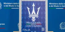 Maserati, il francobollo speciale per celebrare il centenario