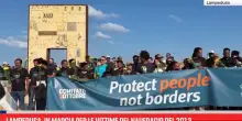 Lampedusa, in marcia per le vittime del naufragio del 2013