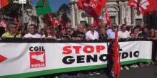 Mobilitazione Cgil in tutta la Sicilia per Gaza