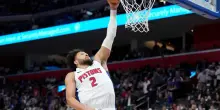 Cade Cunningham: almeno 20 punti nelle prime 15 ai playoff