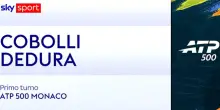 Cobolli-Dedura: highlights Atp Monaco