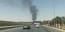 Riad, colonna di fumo nero vicino all'aeroporto