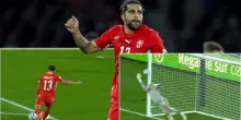 VIDEO. Scozia-Svizzera, visto che Ricardo Rodriguez? Il gol su punizione &egrave; fantastico