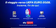 Su Sky tutto il viaggio verso Euro 2028!