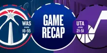 NBA Highlights: Utah-Washington 110-133