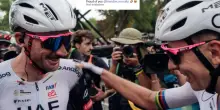 Pogacar, complimenti a McNulty dopo i Mondiali di ciclismo: 'Il re di Montreal'