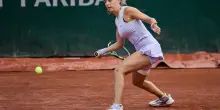 Bronzetti fuori al 1&deg; turno: vince Bouzkova