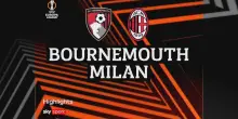 Bournemouth-Milan 3-0: il video dei gol