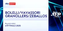 Bolelli/Vavassori-Granollers/Zeballos: highlights Atp Finals