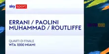 Errani/Paolini-Muhammad/Routliffe: highlights Wta Miami