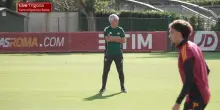 Roma: le immagini dell'allenamento prima del Viktoria Plzen