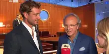 Moda uomo, la sfilata di Fay e Pierre Casiraghi a Milano