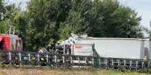 Incidente A1, online un video del camionista poco prima dell’impatto