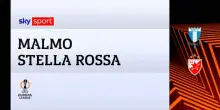 Malmo-Stella Rossa 0-1: gol e highlights