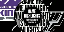 NBA Highlights: San Antonio-Sacramento 123-110