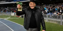 Da Sanremo al Maradona: Sal Da Vinci canta prima di Napoli-Torino. FOTO