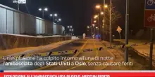 Esplosione all&rsquo;ambasciata Usa di Oslo, nessun ferito