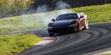 Ferrari 12Cilindri Manuale, la prova in pista a Balocco