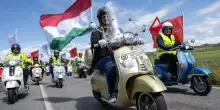 Vespa, raduno per gli 80 anni a Roma