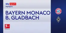 Bayern Monaco-B. Gladbach 4-1: gol e highlights