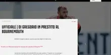 Juve, ufficiale Di Gregorio in prestito al Bournemouth
