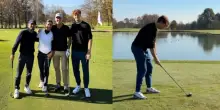 Hai visto Sinner che gioca a golf? FOTO e VIDEO