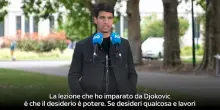 Alcaraz: 'Quello che sta facendo Djokovic &egrave; straordinario'