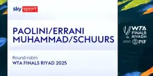 Errani/Paolini-Muhammad/Schuurs: highlights Wta Finals