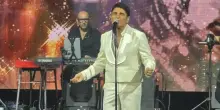Sal Da Vinci a Roma, Carlo Conti scherza con Per Sempre S&igrave;