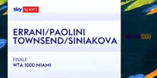 Errani/Paolini-Siniakova/Townsend: highlights Wta Miami