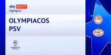 Olympiacos-Psv 1-1: gol e highlights Champions