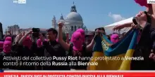 Venezia, Pussy Riot in protesta contro Russia alla Biennale