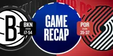 NBA Highlights: Portland-Brooklyn 134-99