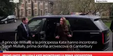 Regno Unito, William e Kate incontrano la prima arcivescova