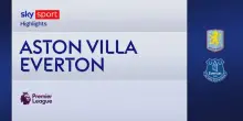Aston Villa-Everton 0-1: gol e highlights
