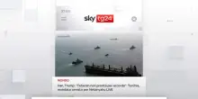I titoli di Sky TG24 del 22 agosto: edizione delle 8