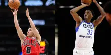 I Clippers con la coppia Kawamura-Sharp: il pi&ugrave; basso e il pi&ugrave; alto di tutta la NBA