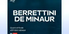 Berrettini-De Minaur: highlights Atp Vienna