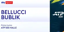 Bellucci-Bublik: highlights Atp Halle