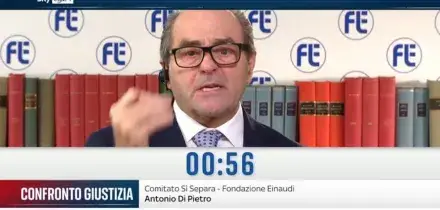 Referendum Giustizia, gli appelli di Antonio Di Pietro e Cesare Parodi