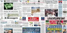 Le prime pagine dei quotidiani di oggi 21 aprile: la rassegna stampa