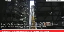 NASA avvia lo spostamento del razzo Artemis II in Florida