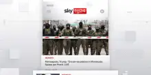 I titoli di Sky TG24 del 28 gennaio, edizione delle 8