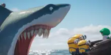 Minions & Monsters, clip esclusiva con lo squalo che attacca i Minions