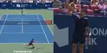 Sonego inventa un super recupero: Rublev spiazzato. VIDEO