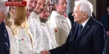 Milano-Cortina, consegna del tricolore al Quirinale: l'inno