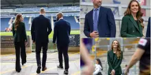 Kate Middleton e William visitano lo stadio di rugby dei Leeds Rhinos