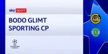 Bodo Glimt-Sporting CP 3-0: il video dei gol