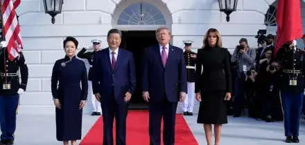 Trump riceve Xi Jinping alla Casa Bianca: 'Una vera e grande amicizia'