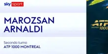 Arnaldi-Marozsan: highlights Montreal